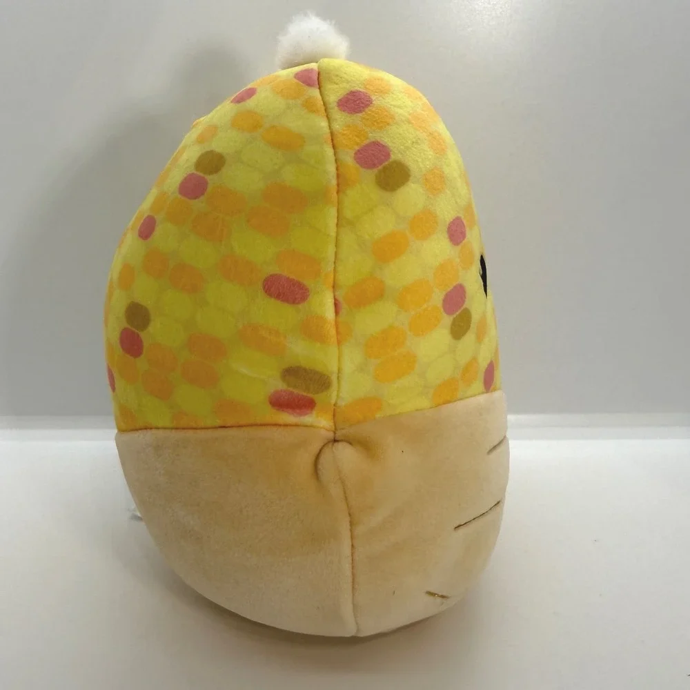 Squishmallows 7 Inch Cornelias the Corn Plush‎ Kellytoy 2022 Yellow Stuffed Toy